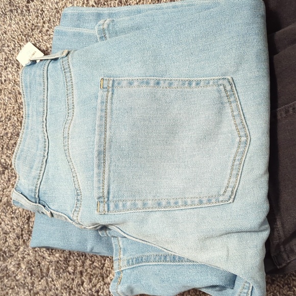 2 pr Old Navy wide leg WOW high waisted jeans - Picture 3 of 14